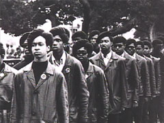 Black Panther Party Members in uniform